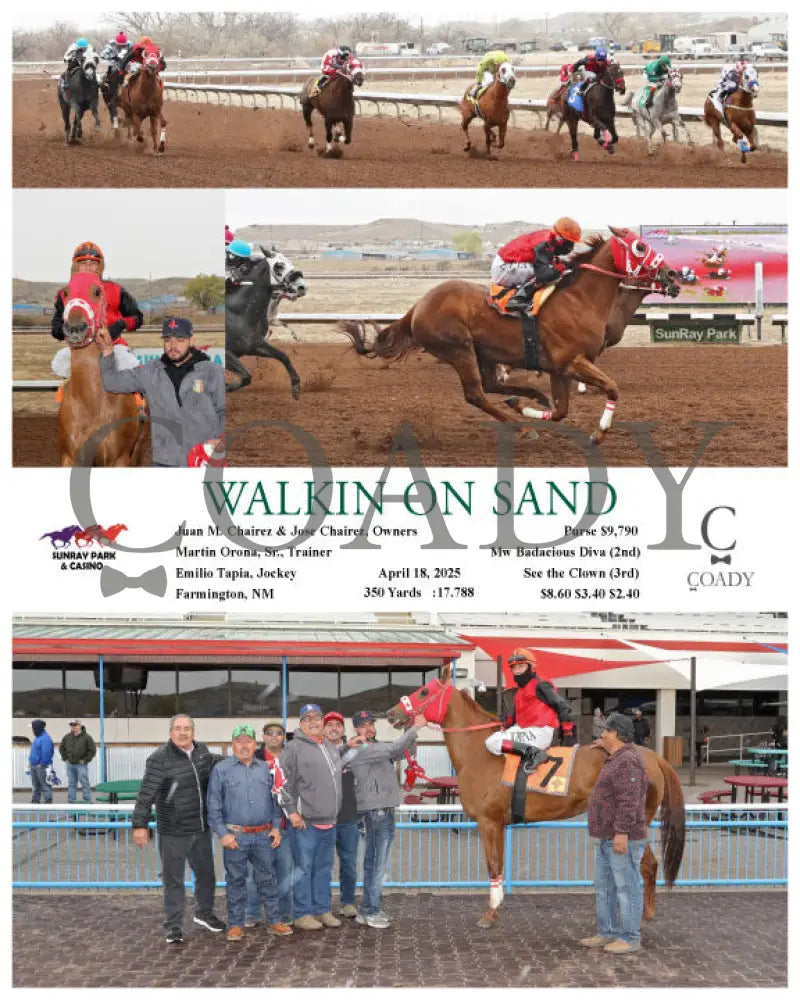 WALKIN ON SAND - 04-18-25 - R02 - SRP SunRay Park