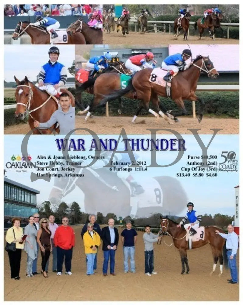 War And Thunder__02-02-12_Op_ Oaklawn Park
