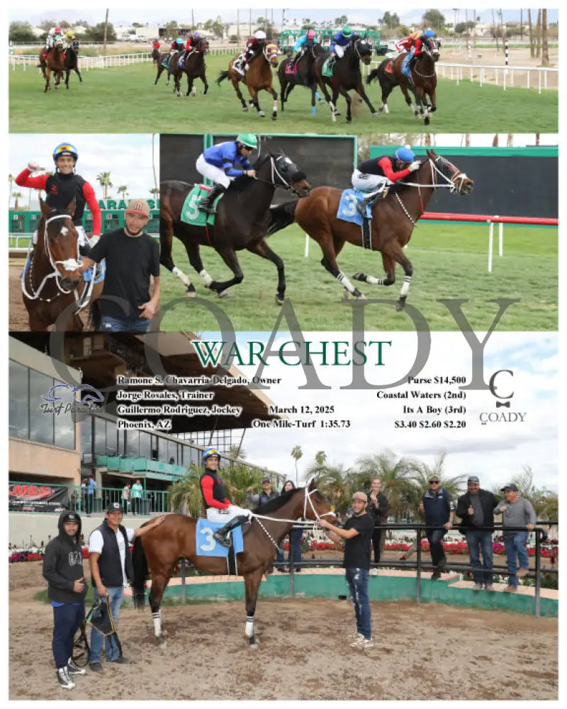 WAR CHEST - 03-12-25 - R04 - TUP Turf Paradise