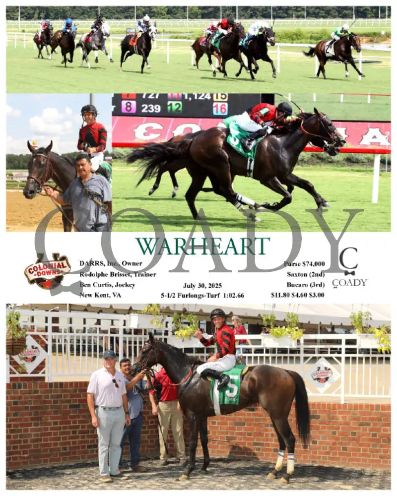 WARHEART - 07-30-25 - R08 - CNL Colonial Downs
