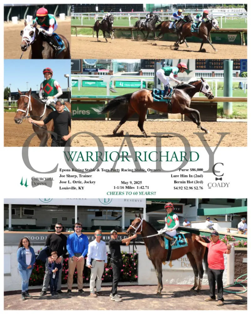 WARRIOR RICHARD - 05-09-25 - R07 - CD Churchill Downs
