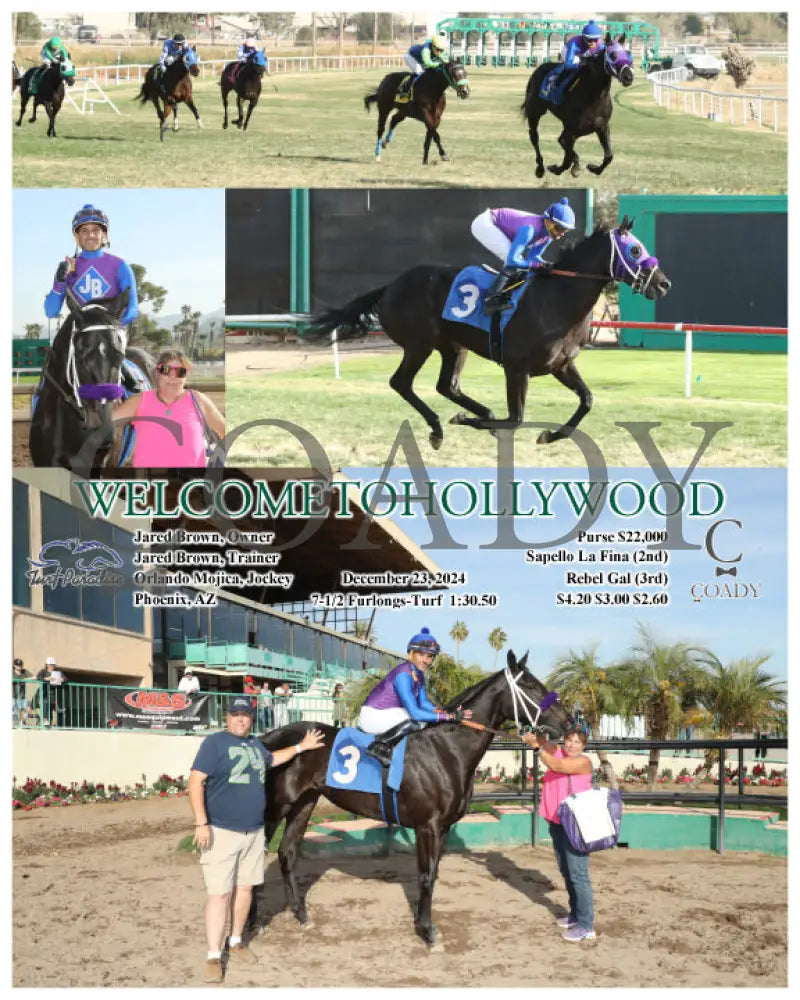 Welcometohollywood - 12-23-24 R05 Tup Turf Paradise