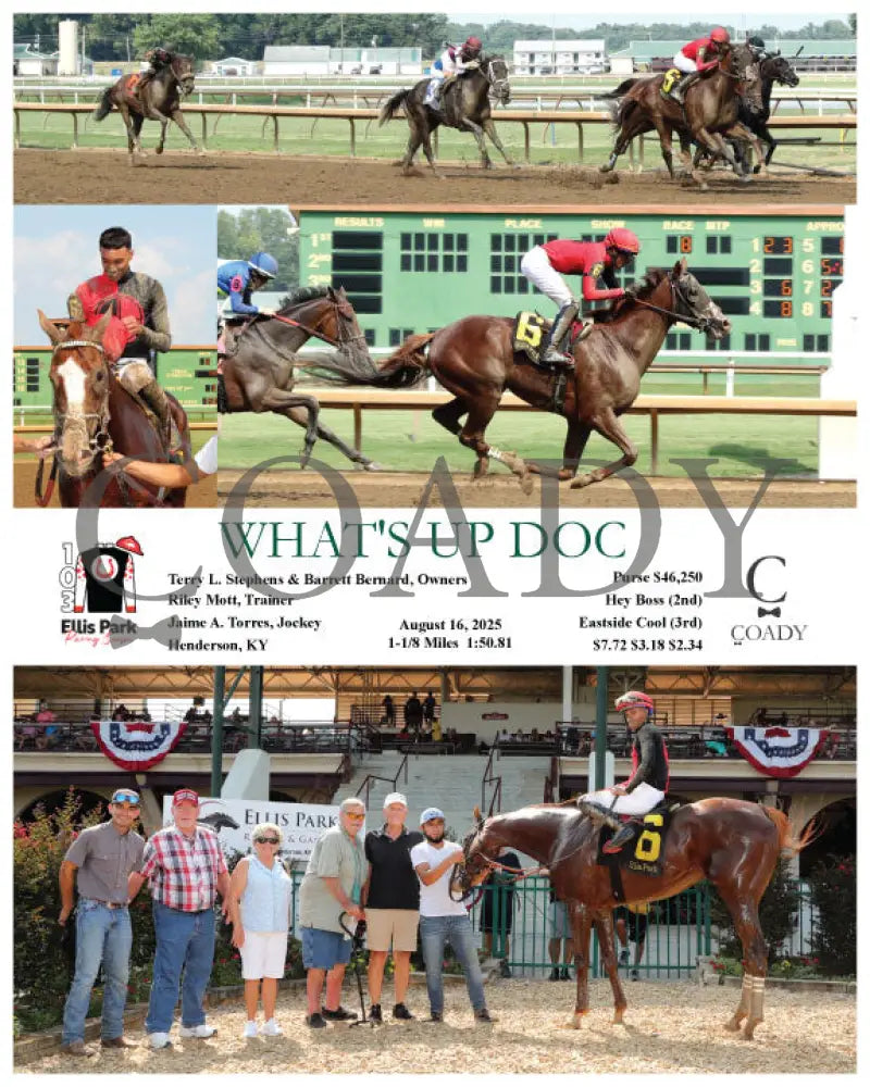 WHAT'S UP DOC - 08-16-25 - R08 - ELP - Coady Media - Kurtis Coady Photography