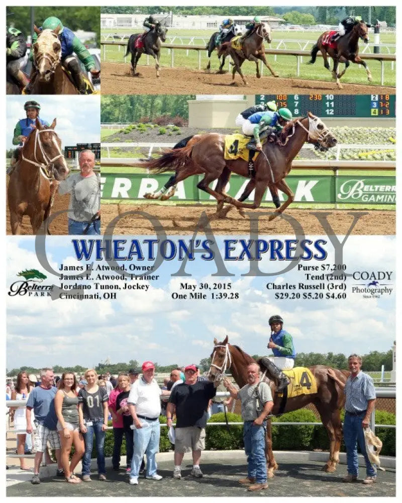 Wheaton’s Express - 053015 Race 05 Btp Belterra Park