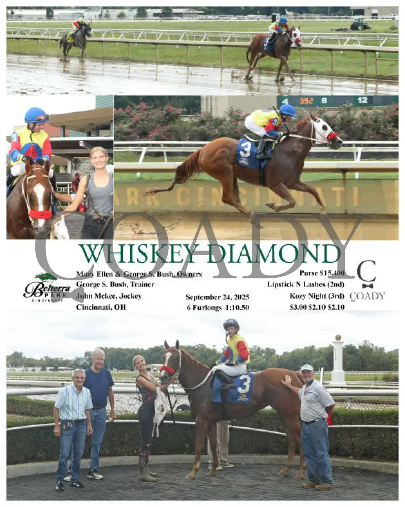 WHISKEY DIAMOND - 092425 - Race 02 - BTP Presque Isle Downs