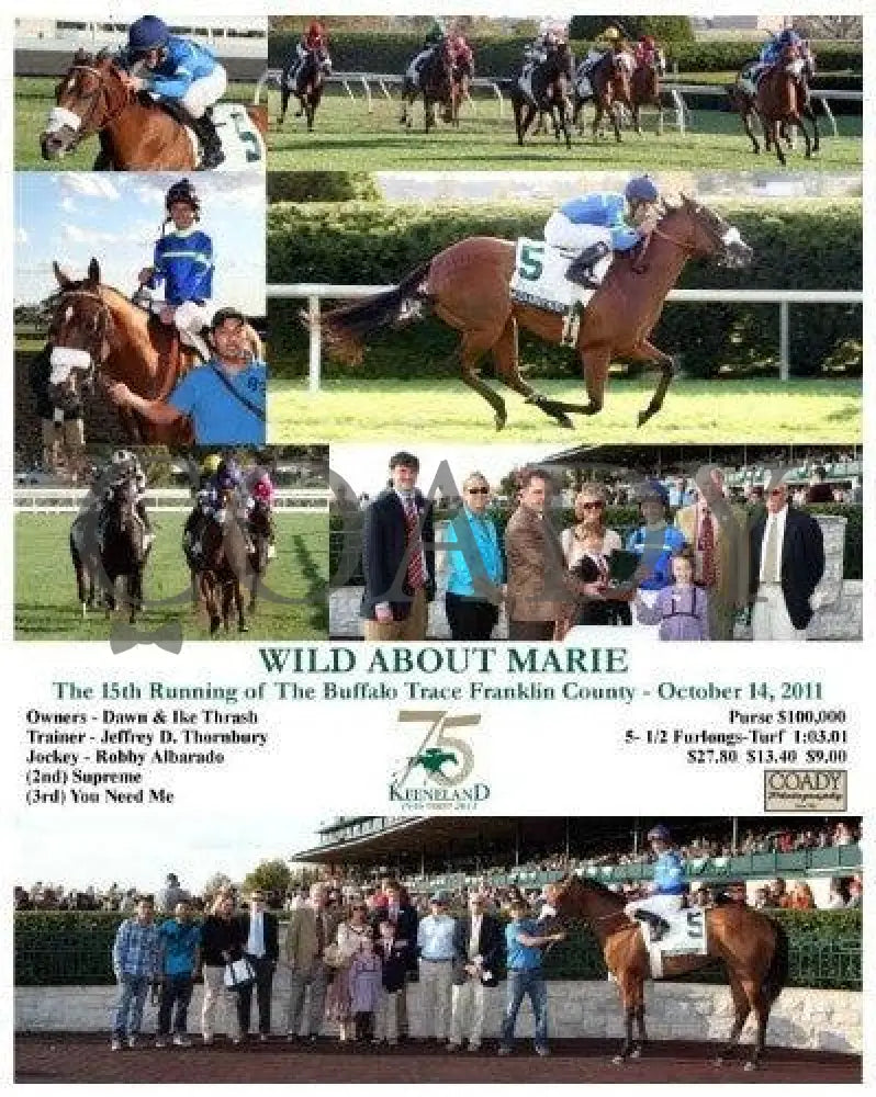 Wild About Marie - 101411 Keeneland