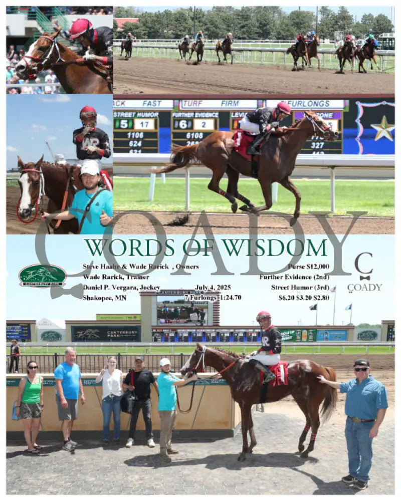 WORDS OF WISDOM - 07-04-25 - R02 - CBY Canterbury Park