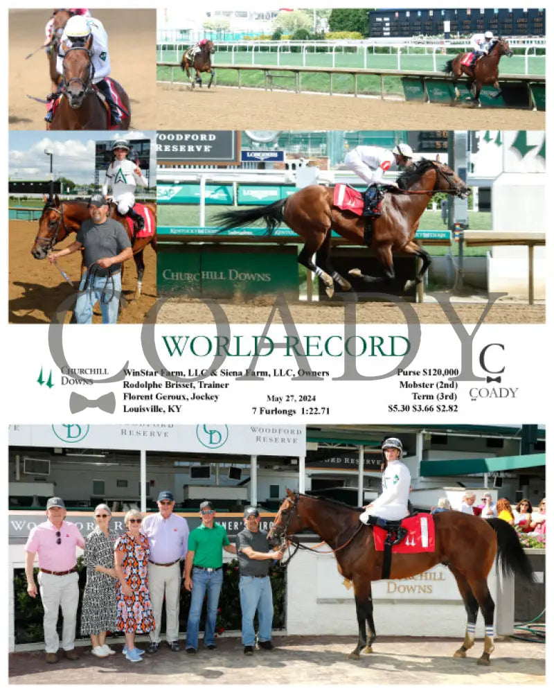 World Record - 05-27-24 R09 Cd Churchill Downs
