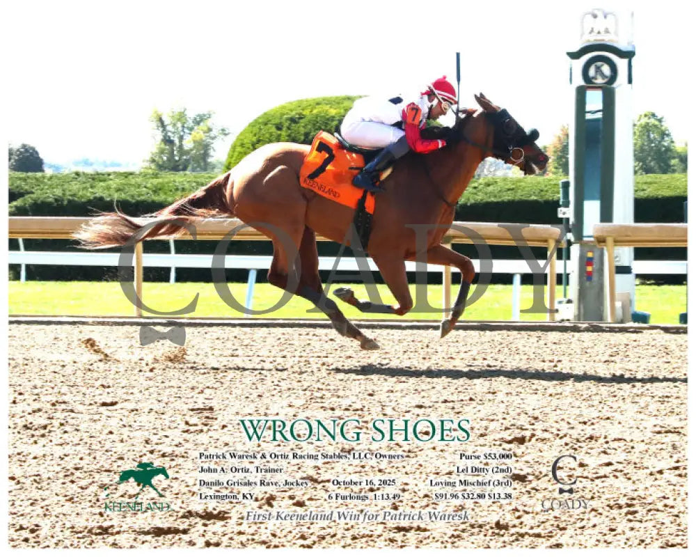 WRONG SHOES - 101625 - Race 02 - KEE - Action 01 - Coady Media - Kurtis Coady Photography