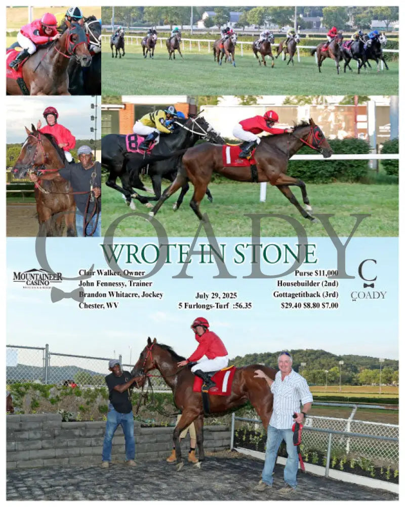WROTE IN STONE - 07-29-25 - R02 - MNR Mountaineer Park