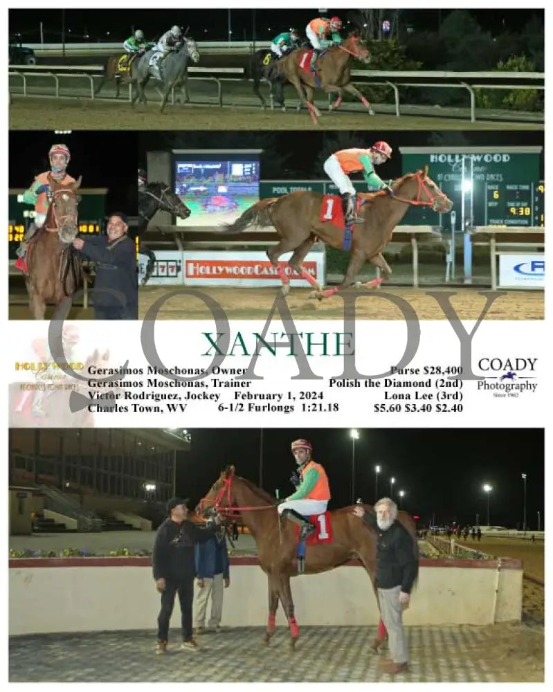 Xanthe - 02-01-24 R06 Ct Hollywood Casino At Charles Town Races