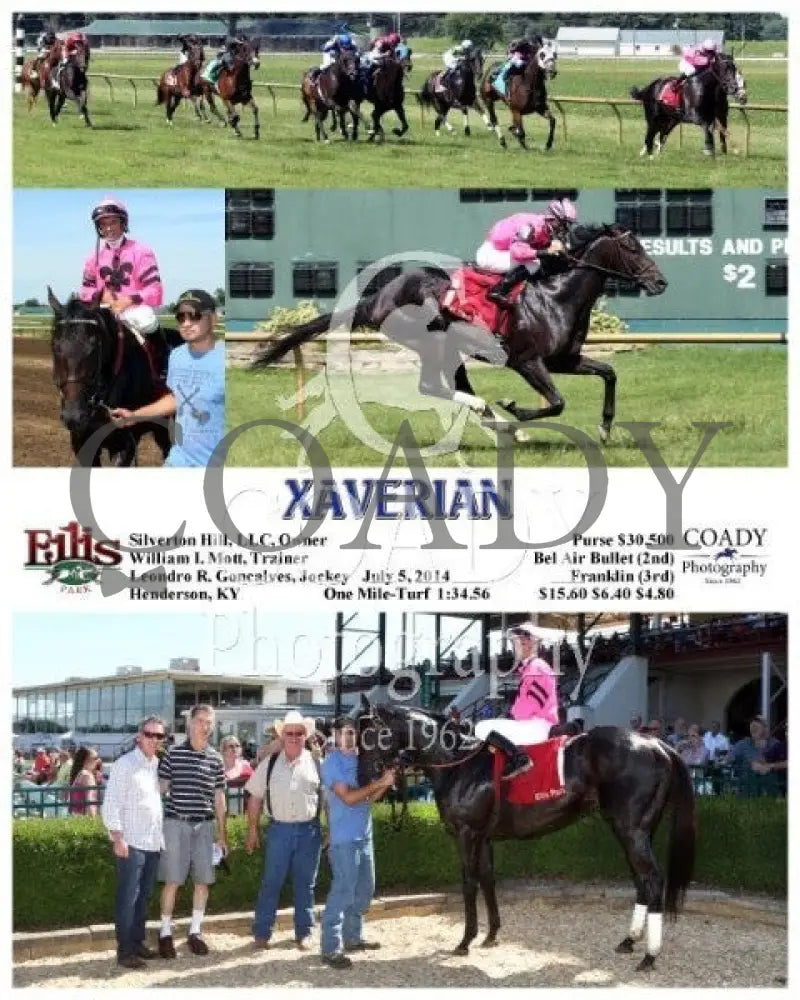 Xaverian - 070514 Race 06 Elp Ellis Park