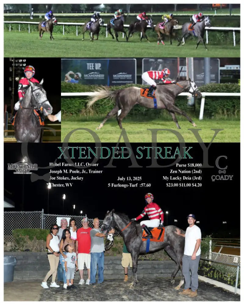 XTENDED STREAK - 07-13-25 - R07 - MNR Mountaineer Park