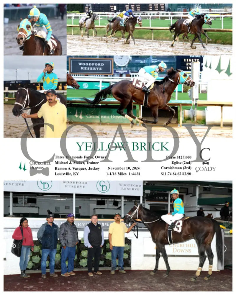 Yellow Brick - 11-10-24 R09 Cd Churchill Downs