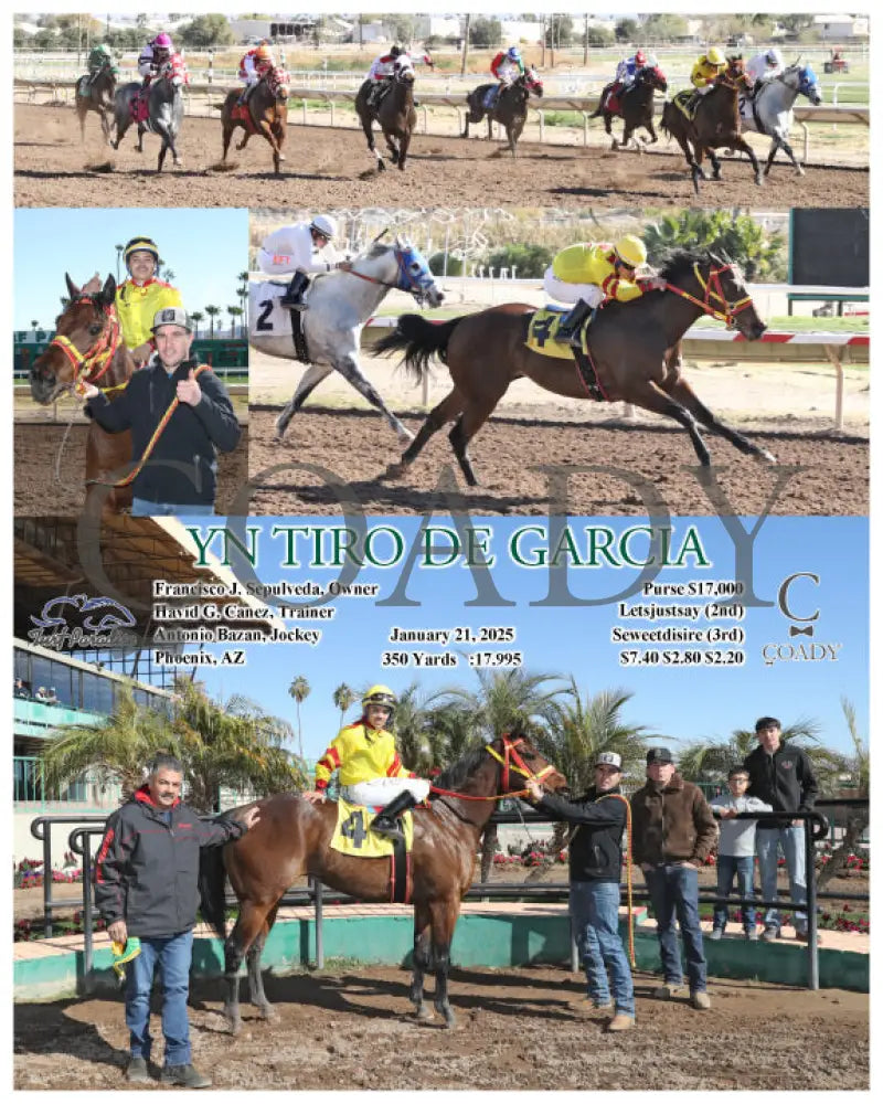 Yn Tiro De Garcia - 01-21-25 R01 Tup Turf Paradise