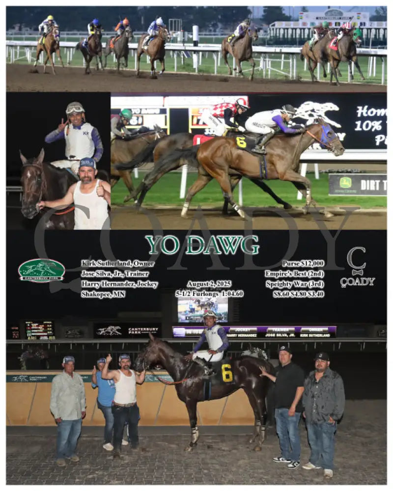 YO DAWG - 08-02-25 - R08 - CBY Canterbury Park