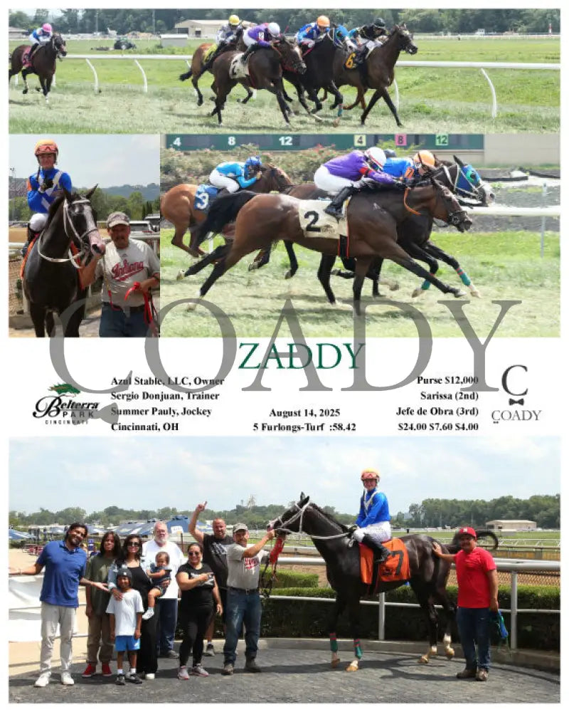 ZADDY - 081425 - Race 05 - BTP Turfway Park