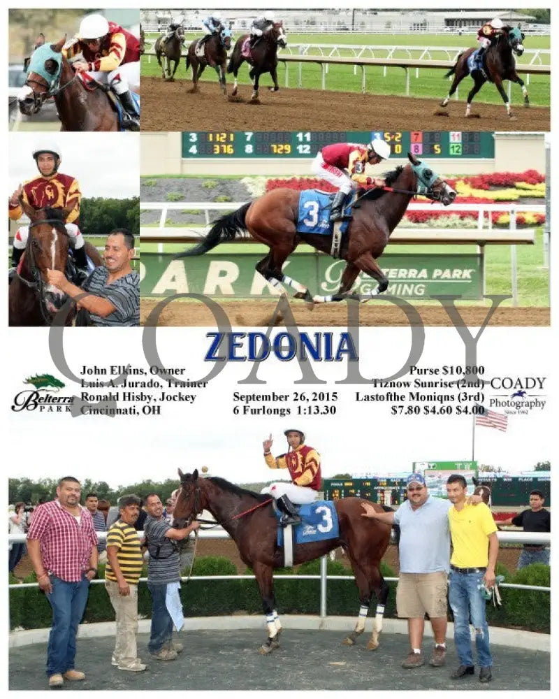 Zedonia - 092615 Race 05 Btp Belterra Park