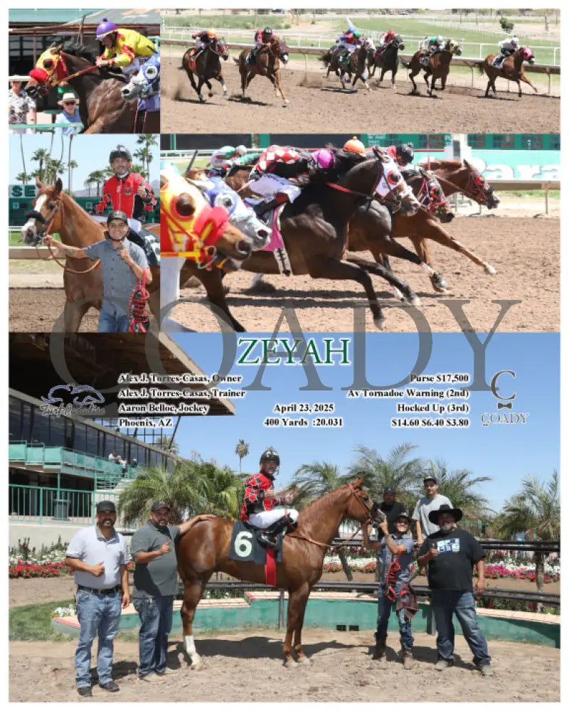 ZEYAH - 04-23-25 - R02 - TUP Turf Paradise