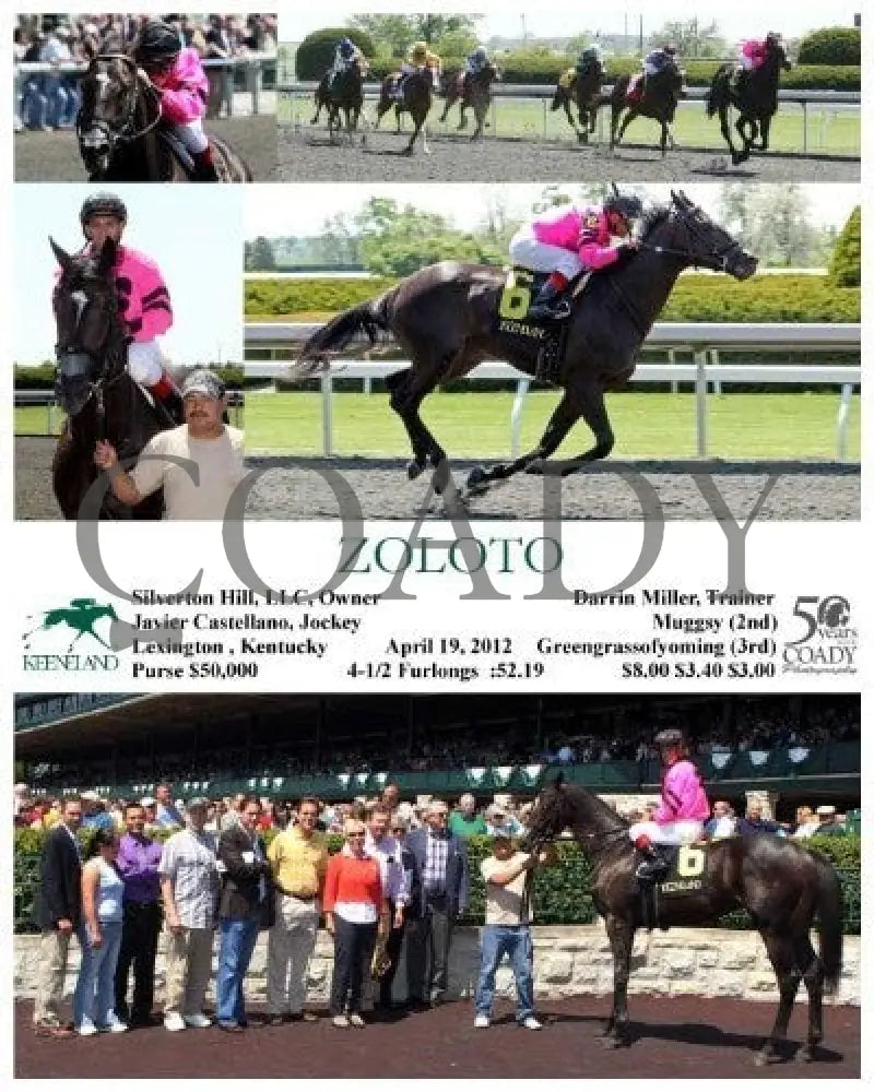 Zoloto - 041912 Race 03 Keeneland