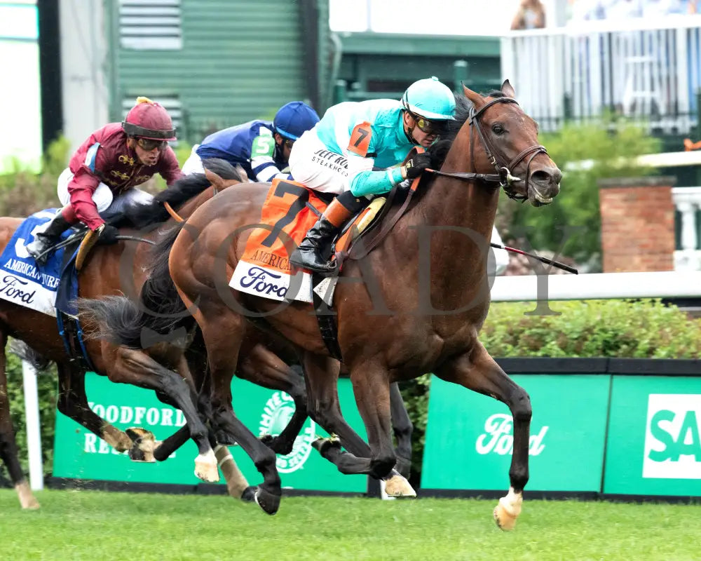 ZULU KINGDOM - 050325 - The American Turf G1 - Race 09 - CD - Finish 02 - Coady Media - Kurtis Coady Photography