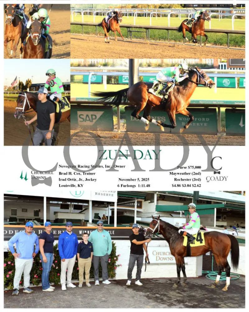 ZUN DAY - 110525 - Race 09 - CD Churchill Downs