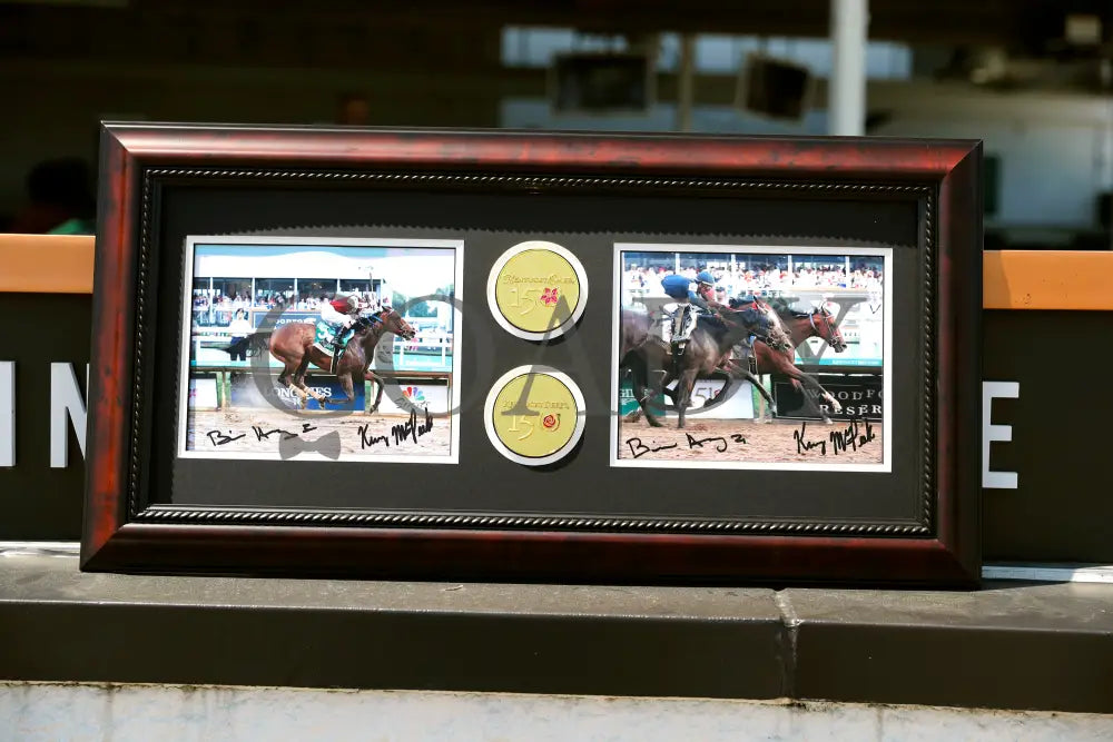 150Th Kentucky Derby - Oaks Autographed Collectors Frame