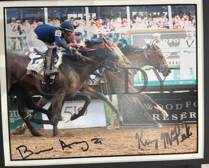 150Th Kentucky Derby - Oaks Autographed Collectors Frame