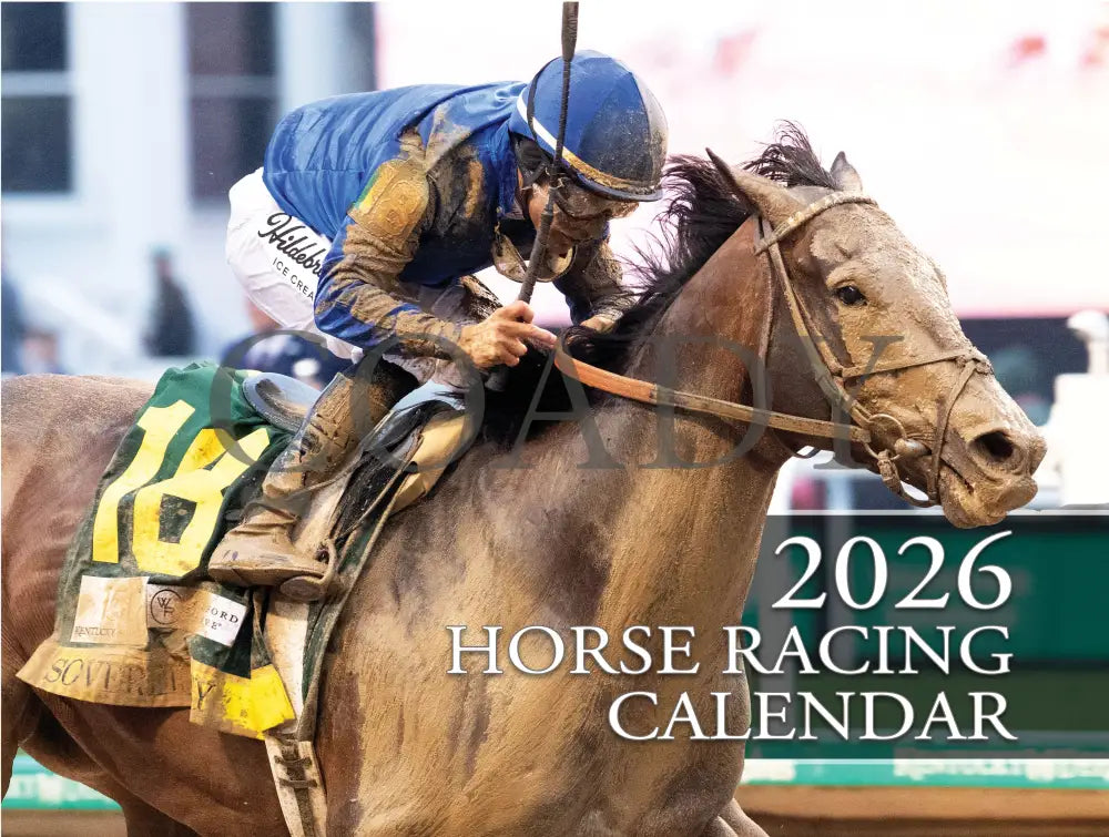 2026 - Horse Racing Calendar Book