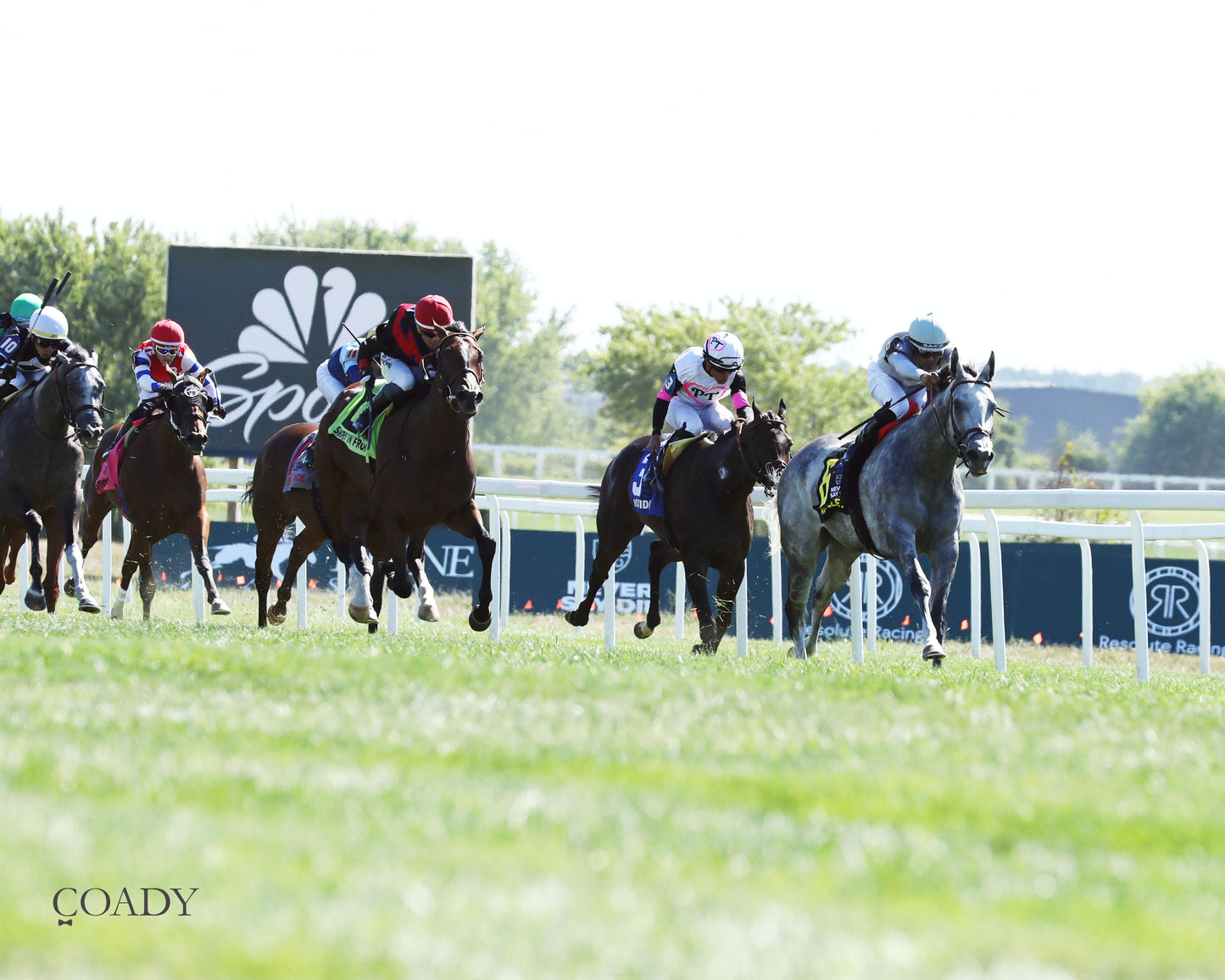 AG BULLET - Never Say Die Ladies Turf Sprint Stakes - G2 - 08-30-25 - R08 - KD - Finish 05 - Coady Media - Kurtis Coady Photography