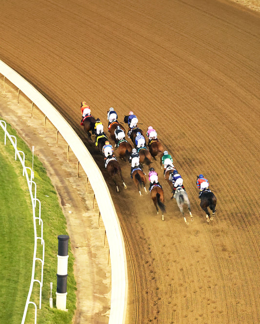 ALWAYS A RUNNER - 050126 - Race 13 - CD  The Longines Kentucky Oaks G1 - 152nd Running - Aerial First Turn 02 - Coady Media - Kurtis Coady Photography