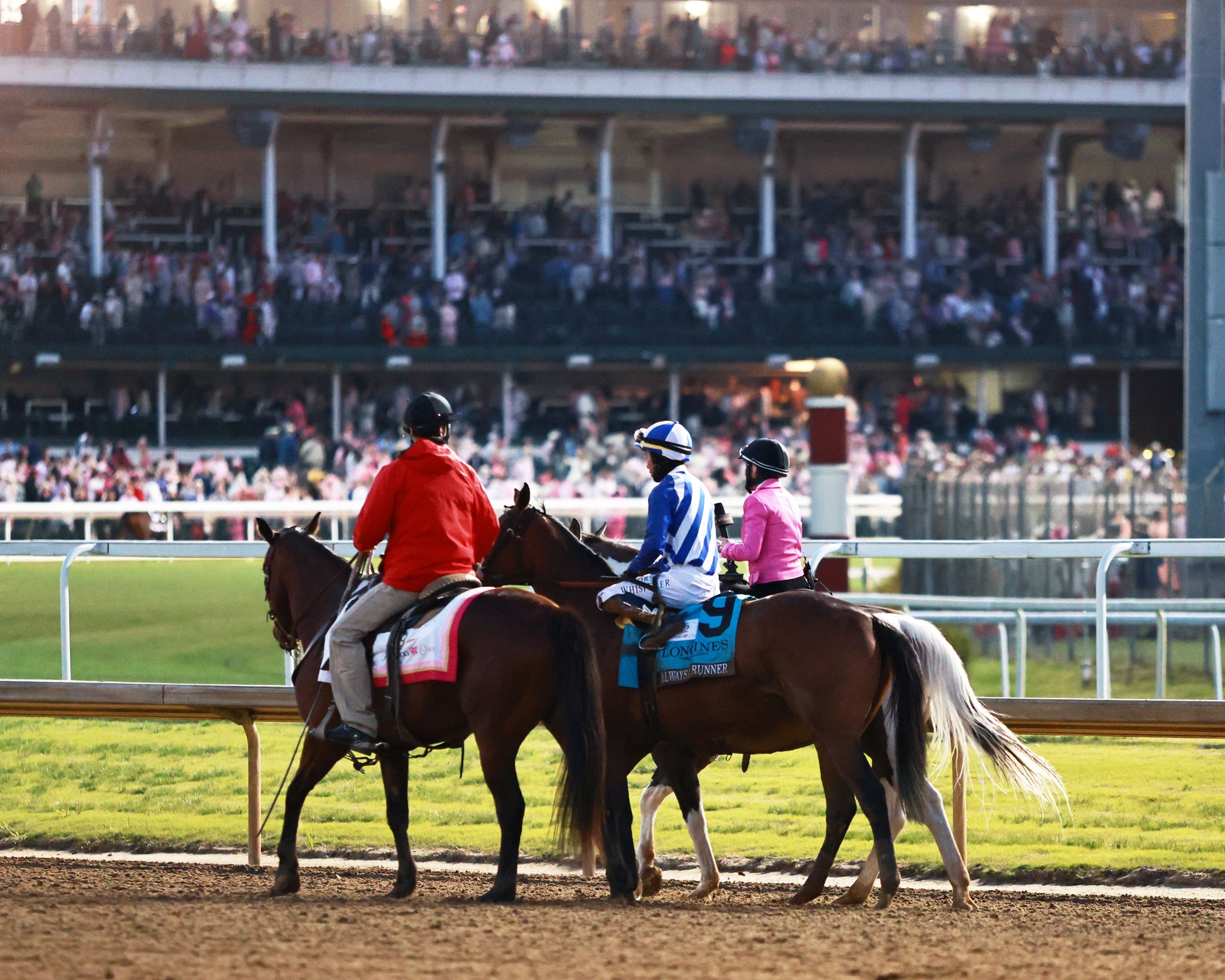 ALWAYS A RUNNER - 050126 - Race 13 - CD  The Longines Kentucky Oaks G1 - 152nd Running - Back Side Interview 01 - Coady Media - Kurtis Coady Photography
