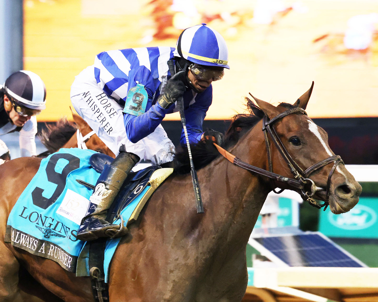 ALWAYS A RUNNER - 050126 - Race 13 - CD  The Longines Kentucky Oaks G1 - 152nd Running - Finish 04 - Coady Media - Kurtis Coady Photography