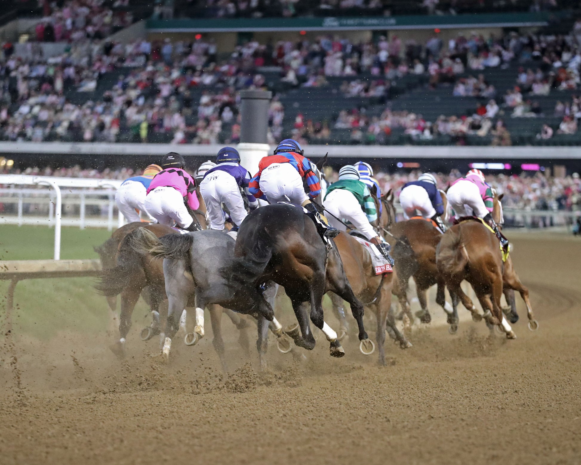 ALWAYS A RUNNER - 050126 - Race 13 - CD  The Longines Kentucky Oaks G1 - 152nd Running - First Turn 01 - Coady Media - Kurtis Coady Photography