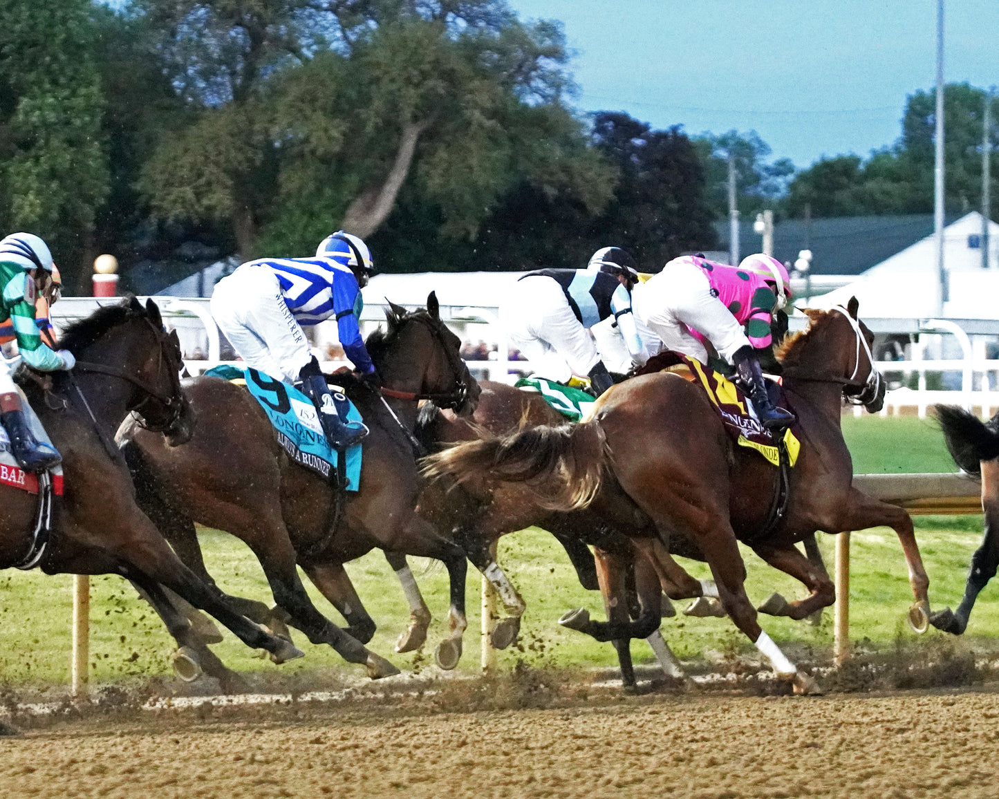 ALWAYS A RUNNER - 050126 - Race 13 - CD  The Longines Kentucky Oaks G1 - 152nd Running - First Turn 06 - Coady Media - Kurtis Coady Photography