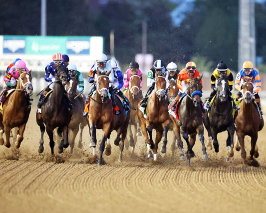 ALWAYS A RUNNER - 050126 - Race 13 - CD  The Longines Kentucky Oaks G1 - 152nd Running - First Turn 09 - Coady Media - Kurtis Coady Photography
