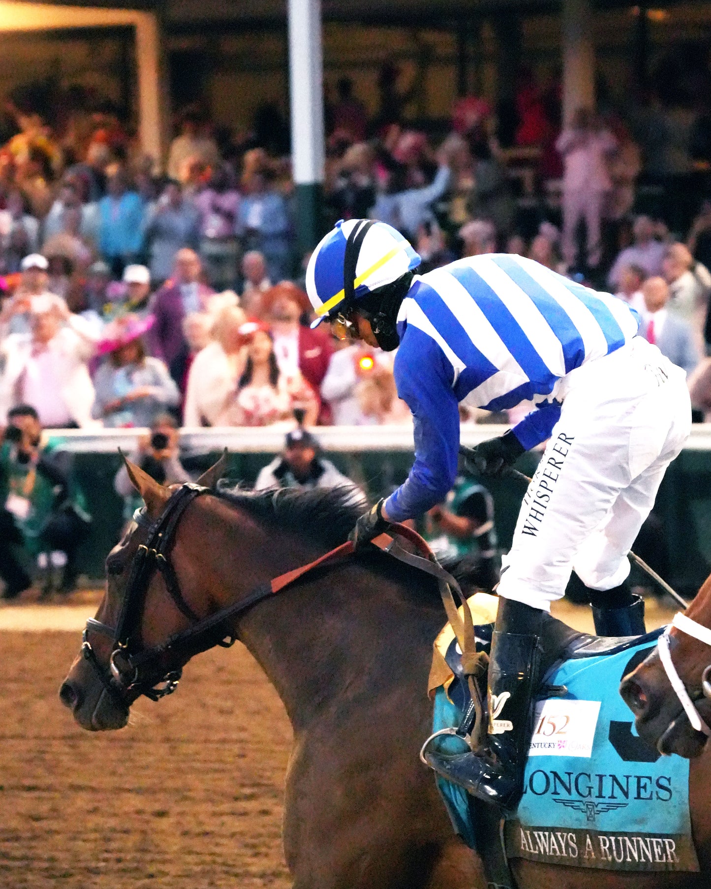 ALWAYS A RUNNER - 050126 - Race 13 - CD  The Longines Kentucky Oaks G1 - 152nd Running - Gallop Out 01 - Coady Media - Kurtis Coady Photography