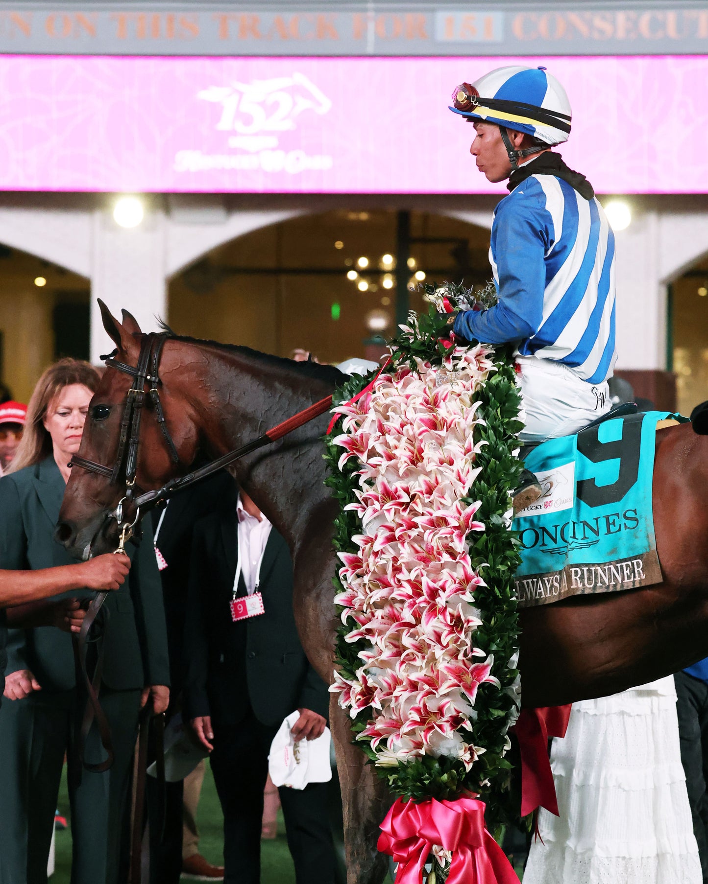 ALWAYS A RUNNER - 050126 - Race 13 - CD  The Longines Kentucky Oaks G1 - 152nd Running - Garland 01 - Coady Media - Kurtis Coady Photography