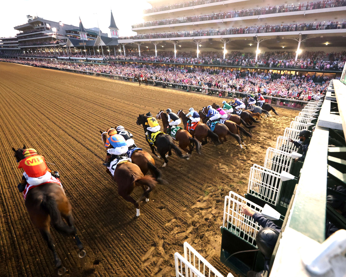 ALWAYS A RUNNER - 050126 - Race 13 - CD  The Longines Kentucky Oaks G1 - 152nd Running - Gate Start 01 - Coady Media - Kurtis Coady Photography