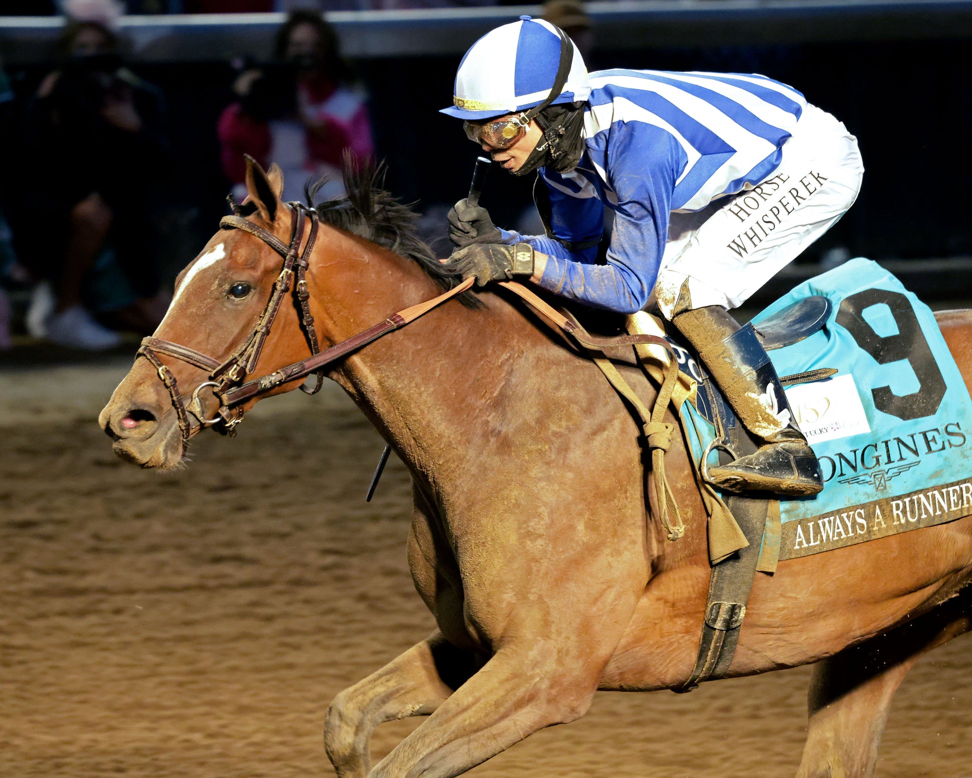 ALWAYS A RUNNER - 050126 - Race 13 - CD  The Longines Kentucky Oaks G1 - 152nd Running - Inside Finish 04 - Coady Media - Kurtis Coady Photography