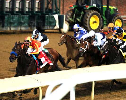 ALWAYS A RUNNER - 050126 - Race 13 - CD  The Longines Kentucky Oaks G1 - 152nd Running - Inside Quarter Pole 01 - Coady Media - Kurtis Coady Photography
