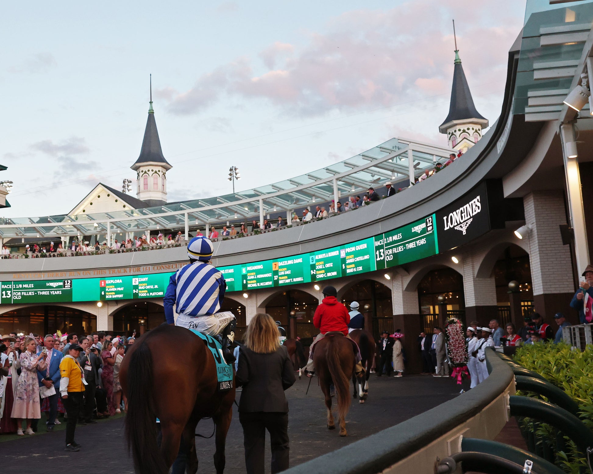 ALWAYS A RUNNER - 050126 - Race 13 - CD  The Longines Kentucky Oaks G1 - 152nd Running - Paddock 05 - Coady Media - Kurtis Coady Photography