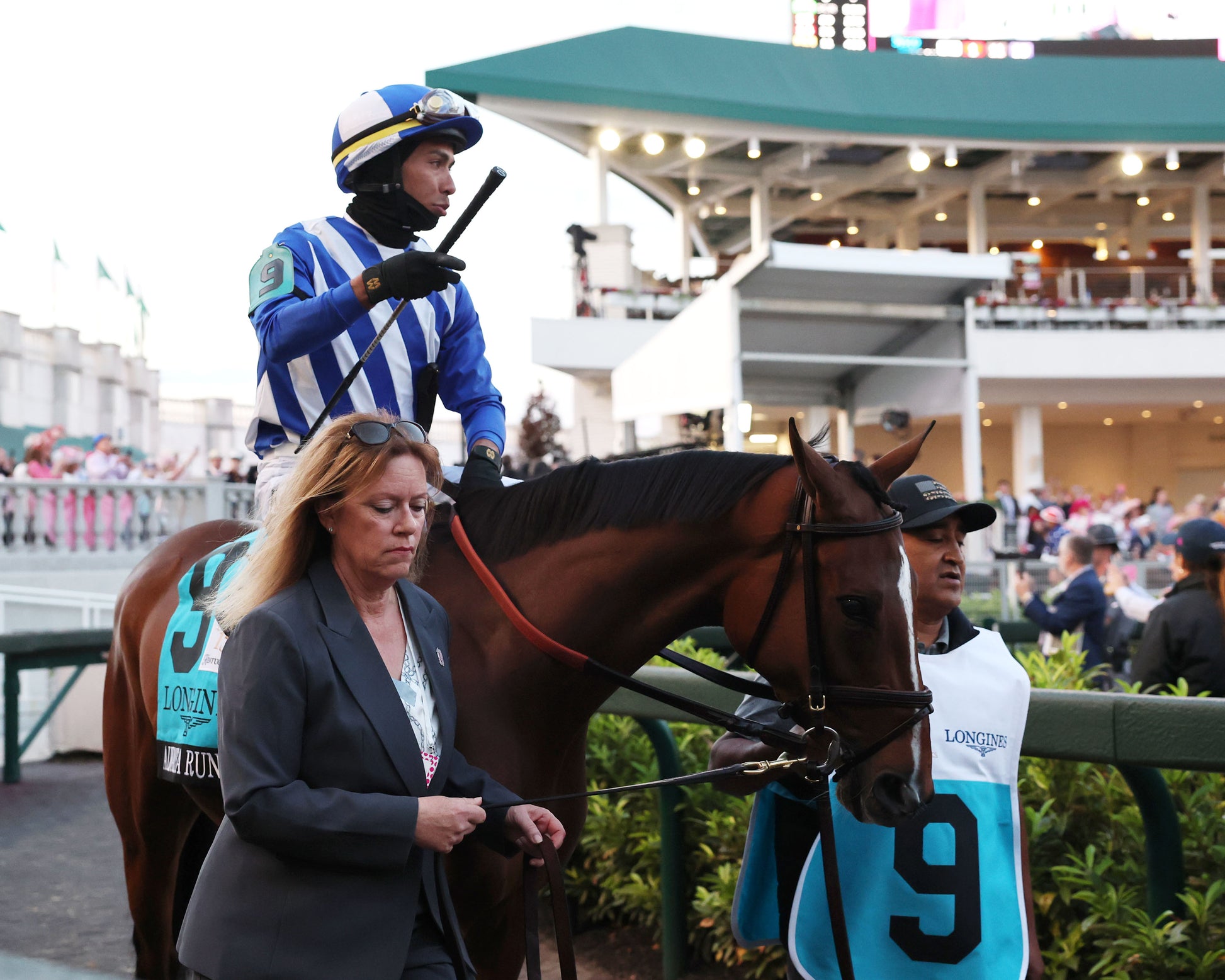 ALWAYS A RUNNER - 050126 - Race 13 - CD  The Longines Kentucky Oaks G1 - 152nd Running - Paddock 06 - Coady Media - Kurtis Coady Photography