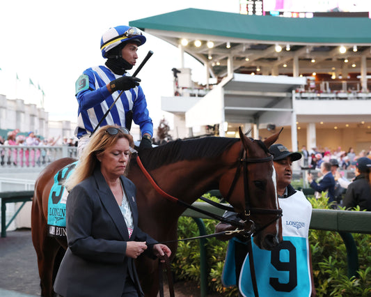 ALWAYS A RUNNER - 050126 - Race 13 - CD  The Longines Kentucky Oaks G1 - 152nd Running - Paddock 06 - Coady Media - Kurtis Coady Photography