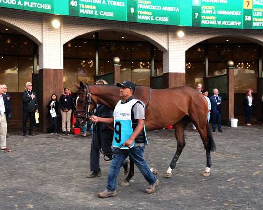 ALWAYS A RUNNER - 050126 - Race 13 - CD  The Longines Kentucky Oaks G1 - 152nd Running - Paddock 07 - Coady Media - Kurtis Coady Photography