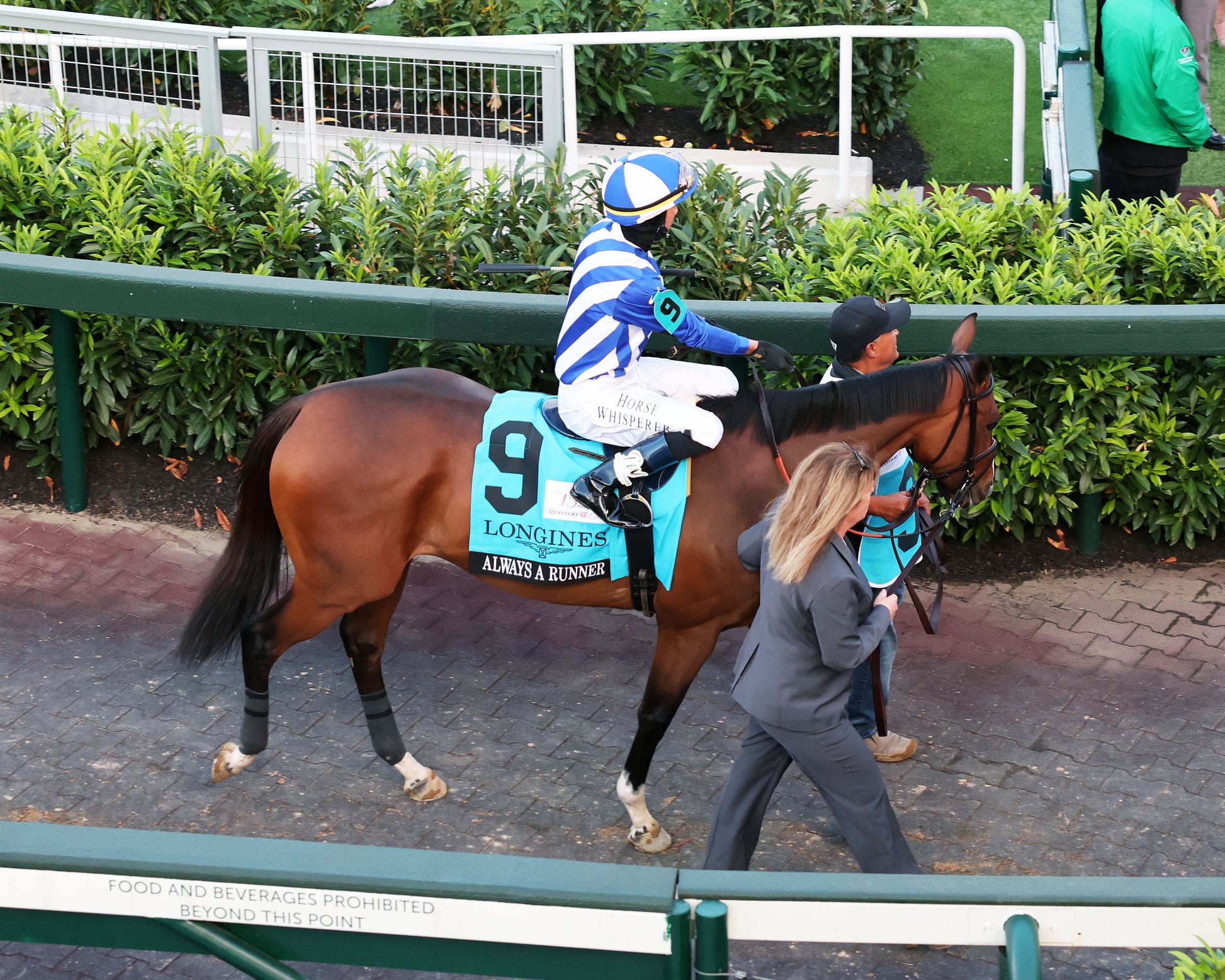 ALWAYS A RUNNER - 050126 - Race 13 - CD  The Longines Kentucky Oaks G1 - 152nd Running - Paddock 11 - Coady Media - Kurtis Coady Photography