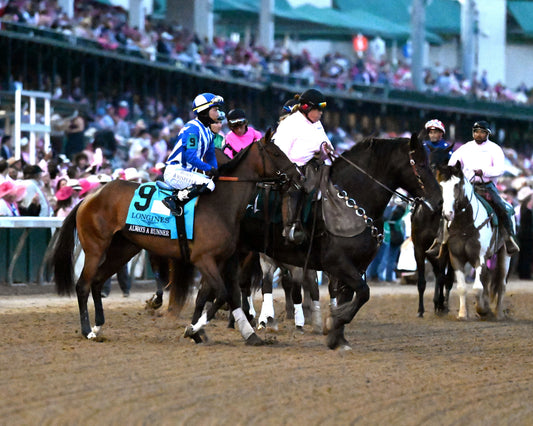 ALWAYS A RUNNER - 050126 - Race 13 - CD  The Longines Kentucky Oaks G1 - 152nd Running - Post Parade 04 - Coady Media - Kurtis Coady Photography