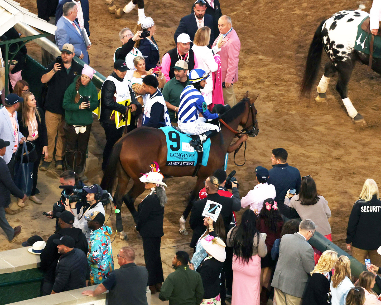 ALWAYS A RUNNER - 050126 - Race 13 - CD  The Longines Kentucky Oaks G1 - 152nd Running - Post Parade 10 - Coady Media - Kurtis Coady Photography
