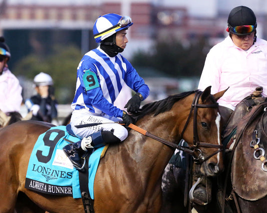 ALWAYS A RUNNER - 050126 - Race 13 - CD  The Longines Kentucky Oaks G1 - 152nd Running - Post Parade 15 - Coady Media - Kurtis Coady Photography