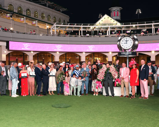 ALWAYS A RUNNER - 050126 - Race 13 - CD  The Longines Kentucky Oaks G1 - 152nd Running - Presentation 01 - Coady Media - Kurtis Coady Photography